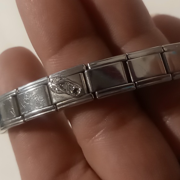 Pugster extra lg. Stainless steel bracelet - Picture 3 of 7